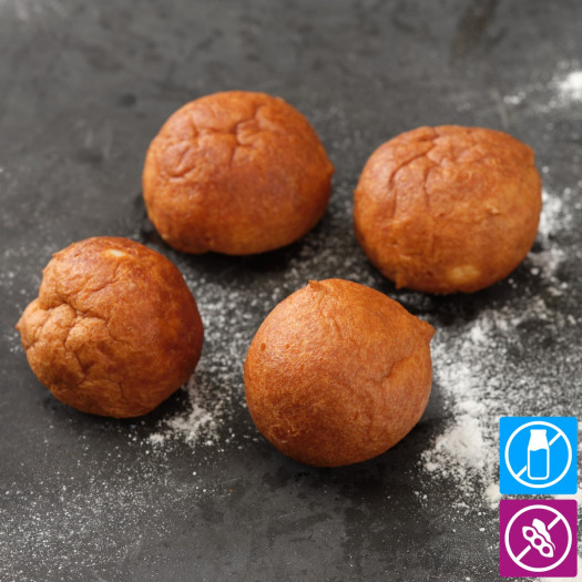Oliebollen (smoutebol) naturel glutenvrij 4 stuks