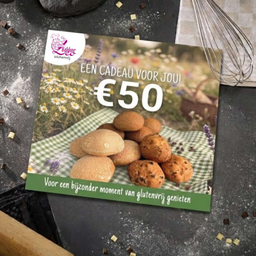 Geschenkbon t.w.v. €50,-